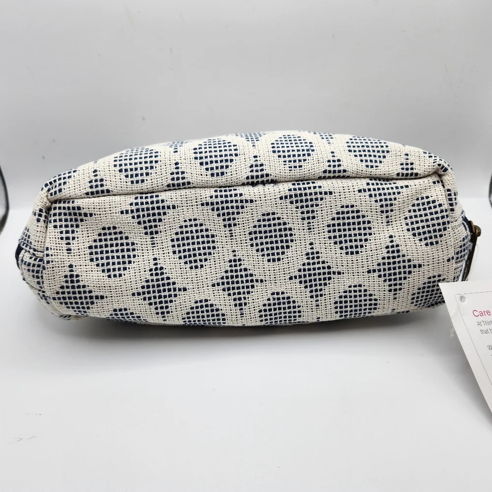 Thirty-One Half Moon Pouch Cosmetic Bag
